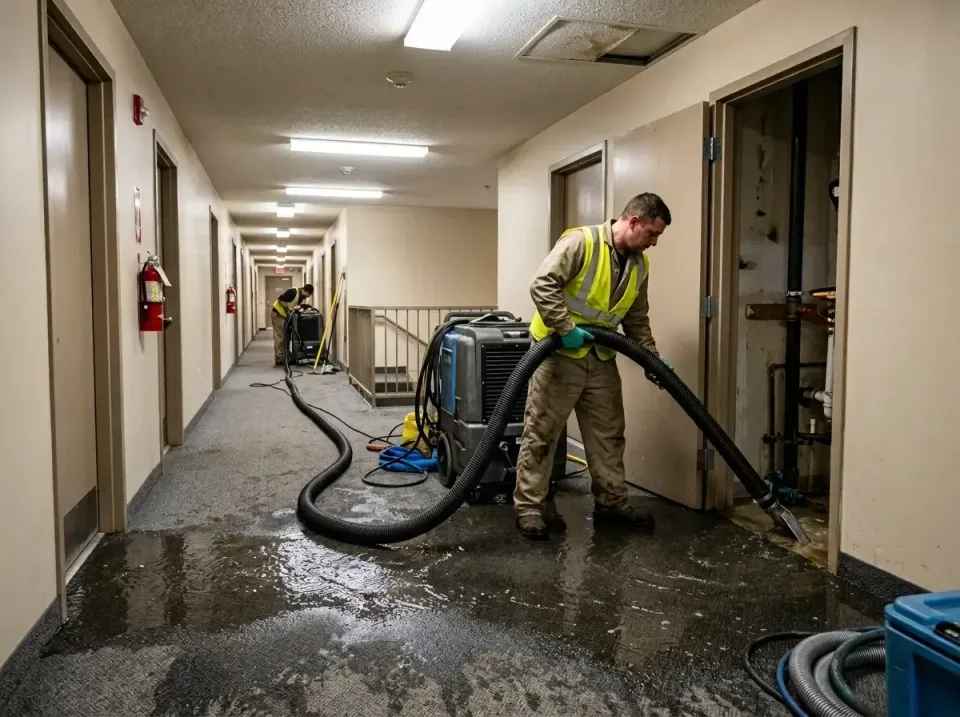 multi-unit-apartment-hallway-f-005 — frequently asked questions, Emergency Burst Pipe Water Extraction & Removal in Zephyrhi…